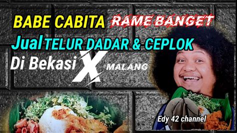 babe cabita membuka tempat kuliner  bekasi youtube