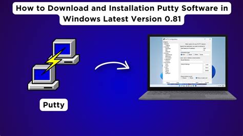 installation putty software  windows latest