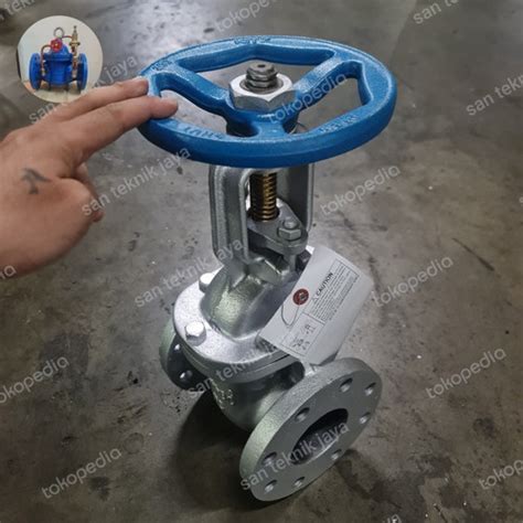 Jual Gate Valve Kitz Cast Iron Fcl Dn Jis K As Naik Inch