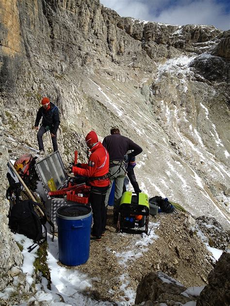 Via Ferrata Piz Da Lech Boeseekofel Klettersteig Rennovation Works