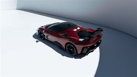 Ferrari Sf90 Xx Strade Full Cgi On Behance