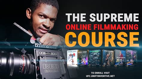 Online Filmmaking Course With Certificate Youtube