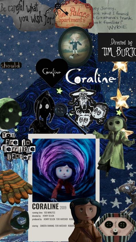 Check Out K Iras S Shuffles Coraline Aesthetic Coraline Movie Pop