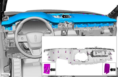 Lincoln Corsair Removal And Installation Glove Compartment