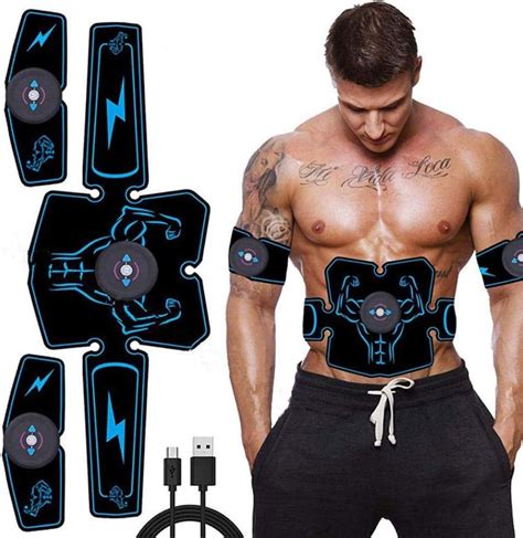 Lbylyh Abs Trainer Ems Muskelstimulator M Nner Frauen Bauchtrainer