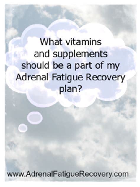 adrenal fatigue supplements