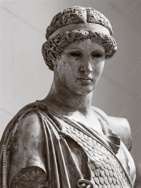 The statue of the ancient Greek goddess Hera Stock Photo | Adobe Stock