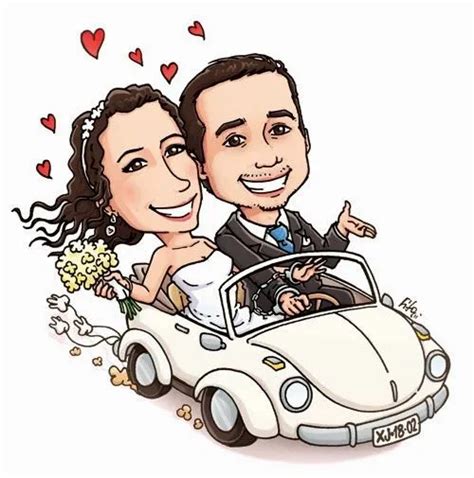 Novios Caricatura Png Imagui