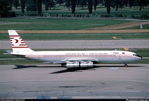 TC JBS Turkish Airlines Boeing 707 321B Photo By Guido Allieri ID