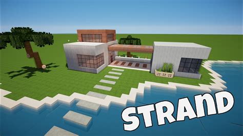 MINECRAFT MODERNES STRANDHAUS Bauen TUTORIAL HAUS 111 YouTube