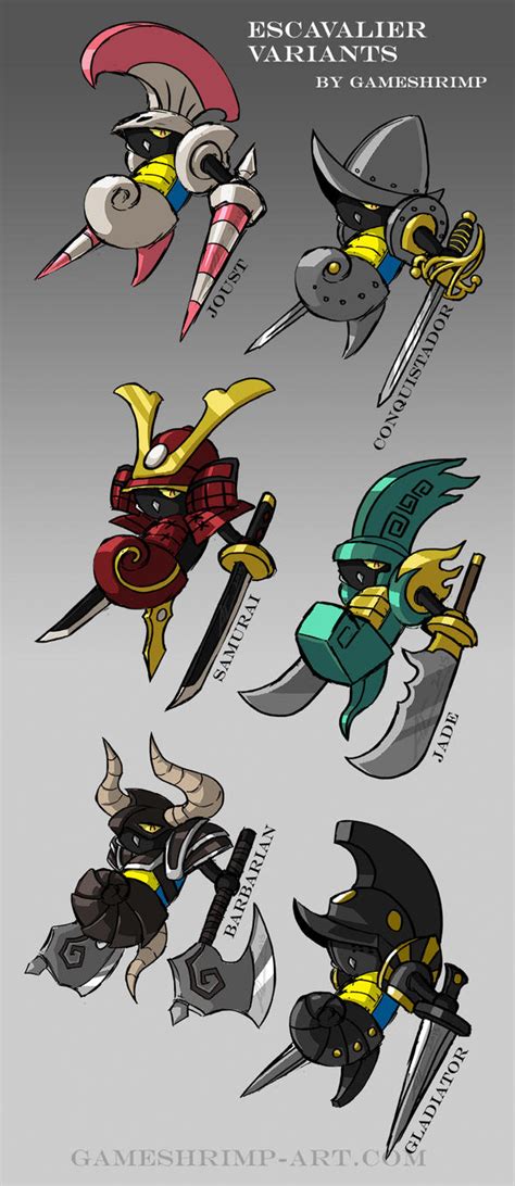 Pokemon Variants - Escavalier by Nanaga on DeviantArt