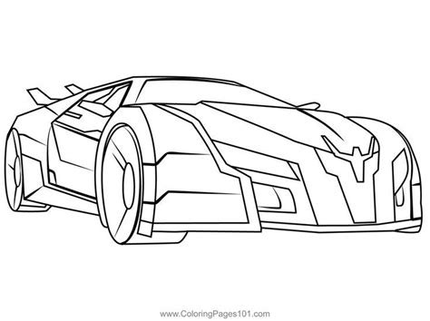 Drift Disguised From Transformers Coloring Page Transformers Coloring