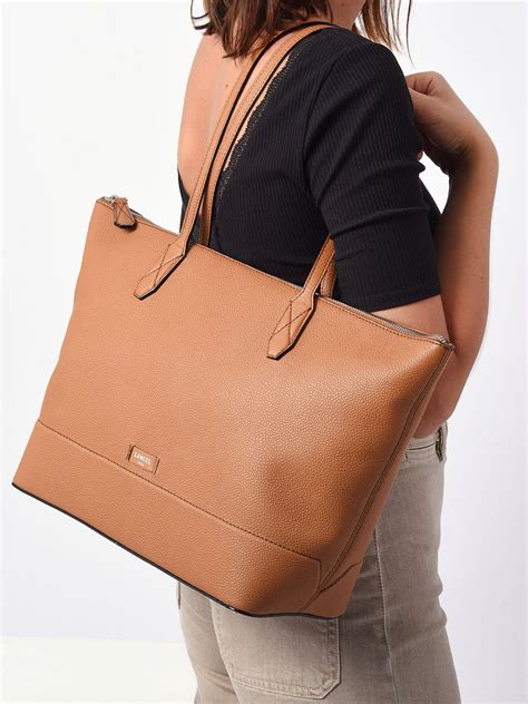 Sac porté épaule Lancel CABAS NINON ZIPPE camel en vente au meilleur prix