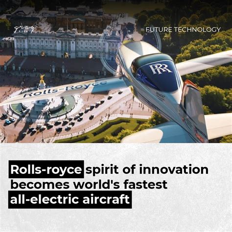 Rolls Royce S Fastest All Electric Aircraft Spirit Of Innovation