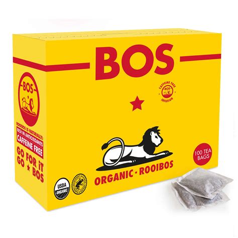 Organic Rooibos Tea 100 Tea Bags – BOS Europe