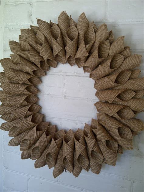 Brick Home Love: Burlap Wreath