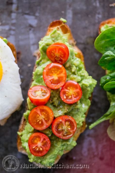 Open Faced Avocado Spread Sandwiches Natashaskitchen