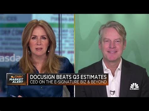 DocuSign CEO Allan Thygesen On Q3 Earnings Beat Product Expansion And