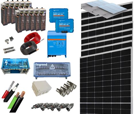 Kit Solar Vivienda Aislada W V Whdia Instalaci N Solar