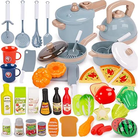 Snagshout Shimirth Pretend Play Kitchen Accessories Playset 38pcs