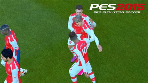 Pes Master League Arsenal X Everton Destruindo Tudo