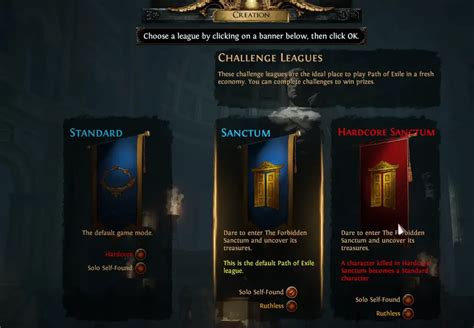 How To Choose A Game Mode Path Of Exile Beginners Guide