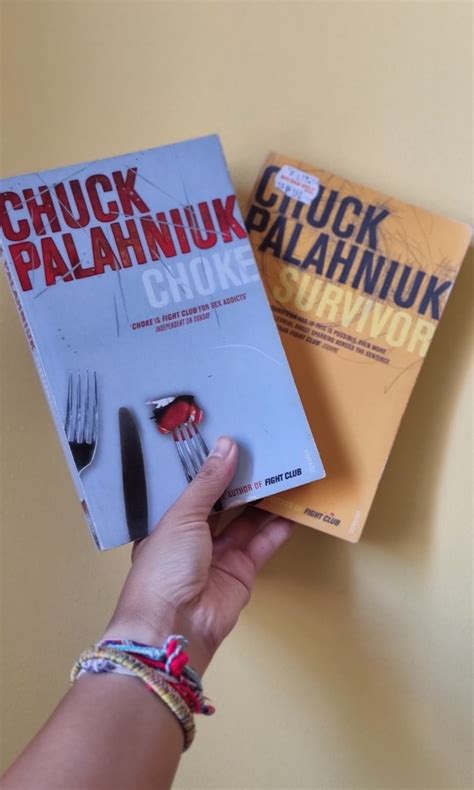 Chuck Palahniuk Books Survivor And Choke On Carousell