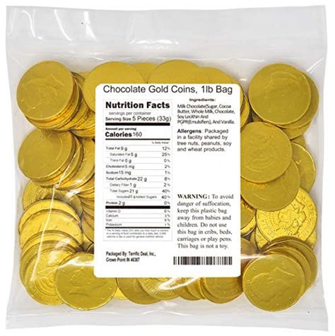 Chocolate Gold Coins, 1lb Bag- Buy Online in United Arab Emirates at Desertcart - 4749609.