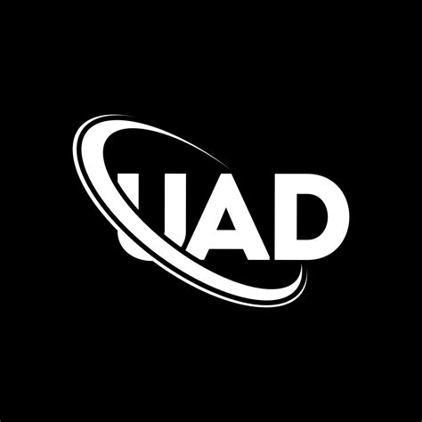 UAD logo. UAD letter. UAD letter logo design. Initials UAD logo linked ...