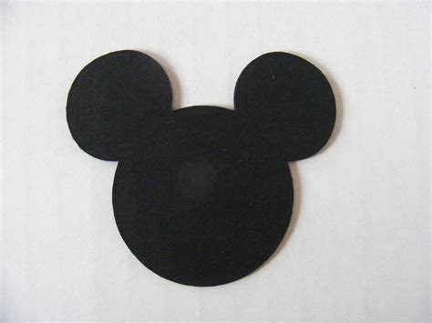 Mickey Mouse Head Cutout Template