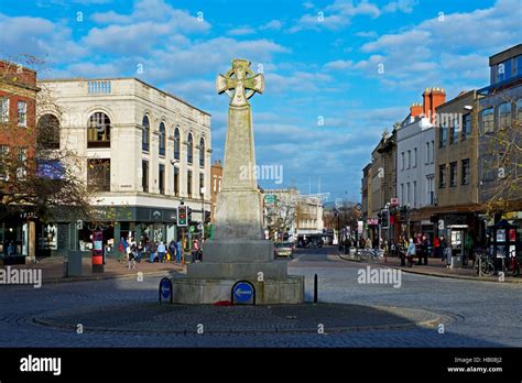 Taunton town centre, Somerset, England UK Stock Photo - Alamy