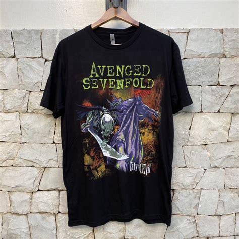 เสื้อวง Avenged Sevenfold ลิขสิทธิ์แท้ Shopee Thailand