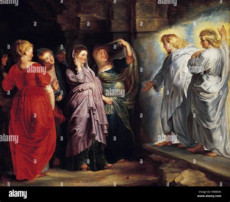 The Holy Women At The Sepulchre By Peter Paul Rubens Stock Photo Alamy