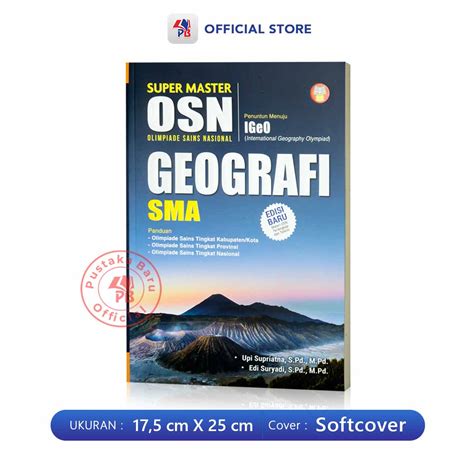 Buku Olimpiade Sains Nasional OSN SMA Super Master OSN Geografi Dan