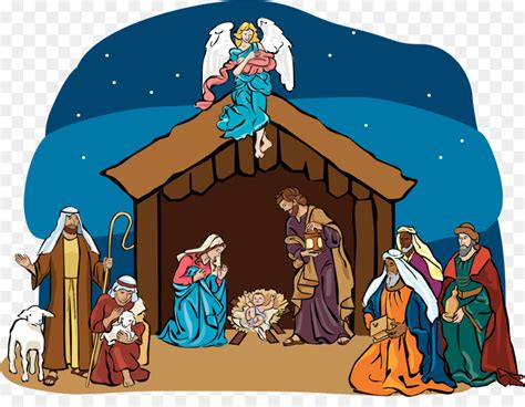 Nativity clipart cartoon, Nativity cartoon Transparent FREE for ...