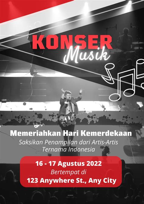 Halaman 2 Contoh Poster Festival Keren Untuk Acara Anda Canva