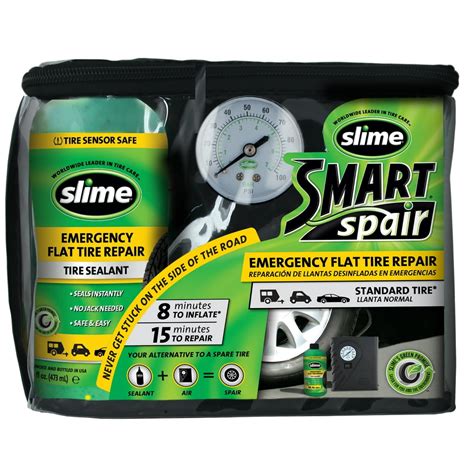 Smart Spair Slime Tire Repair Kit With16 oz. Sealant - 50107 - Walmart ...