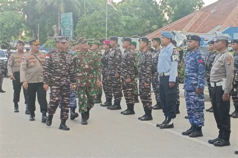 Ini Arahan Dalanal Pulau Rote Saat Memimpin Apel Kesiapan Pengamanan