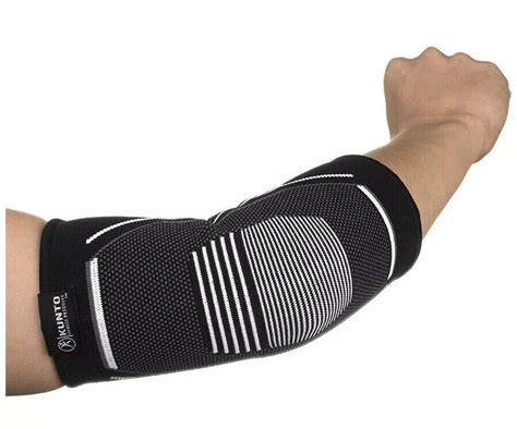 Kunto Fitness Elbow Brace Compression Support Sleeve Tendonitis Tennis Elbow Ebay