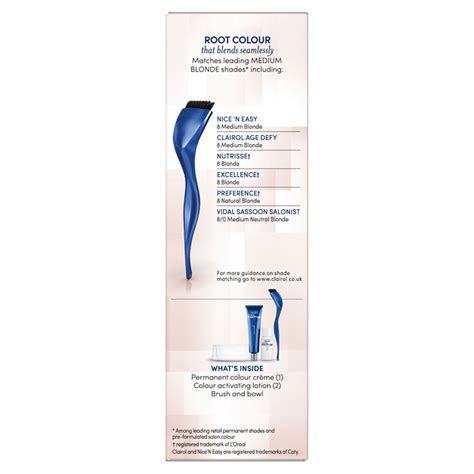 Clairol Root Touch Up Medium Blonde Permanent Hair Dye Wilko