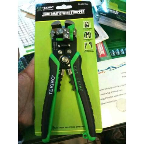 Jual Tekiro Automatic Wire Stripper Pl Aw Tang Pengupas Kabel