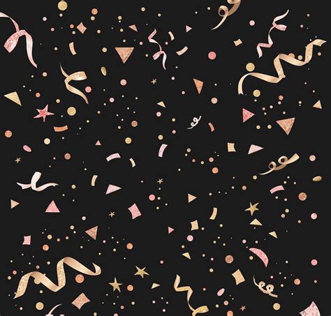 [100+] Gold Confetti Backgrounds | Wallpapers.com