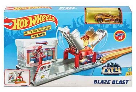 HOT WHEELS FJN36 CITY POŻAR NA STACJI AUTKO 9842497007 oficjalne archiwum Allegro