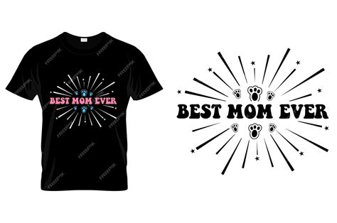 Diseño De Camiseta De Madre Citas Del Día De La Madre Tipografía Svg