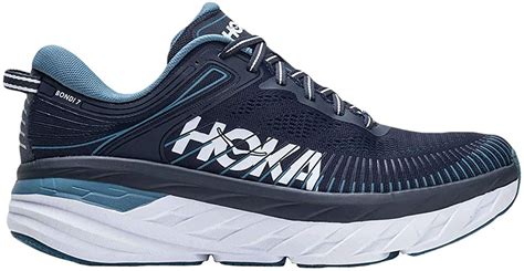 Hoka One 1110518-WWH: Men's Bondi 7 White/White Running Shoes (13 D(M ...