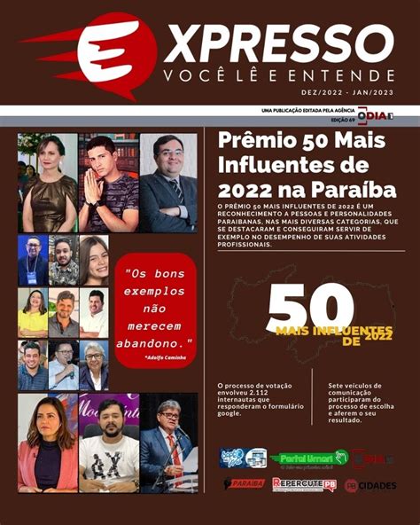 ExpressoPB Revista EXPRESSO Conheça os ganhadores do Prêmio 50 Mais