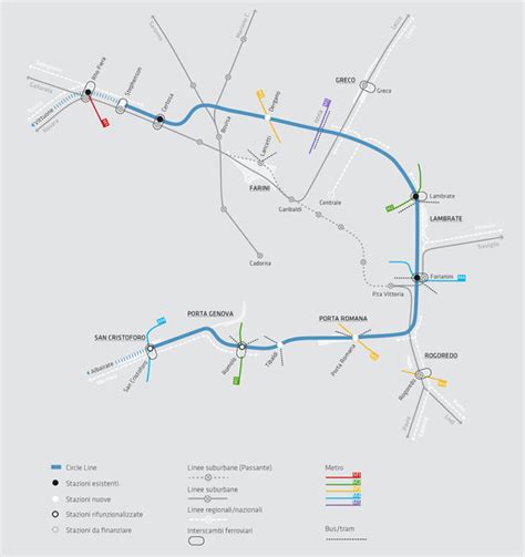 M6 M7 Fino AllM11 I Percorsi Delle Sei Linee Della Metro Che