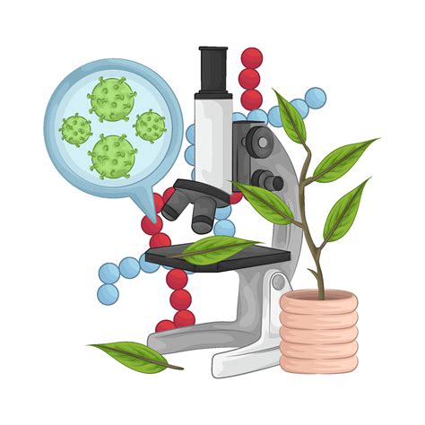 illustration  microscope  vector art  vecteezy