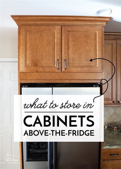 Over Fridge Cabinet Ideas At John Applegate Blog