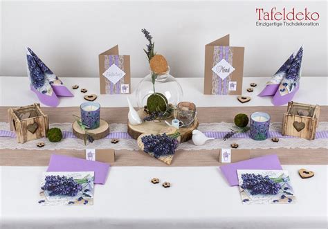 Mustertisch Lavendeltraum Tischdeko Sommer Place Cards Place Card